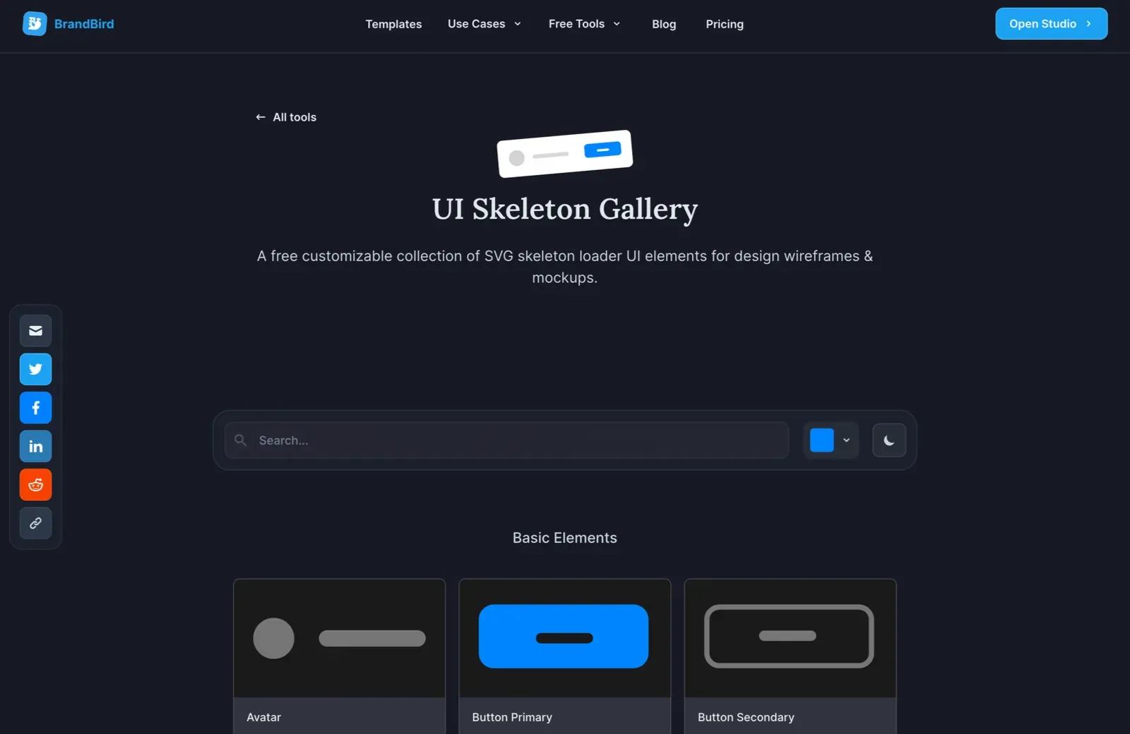 UI Skeleton