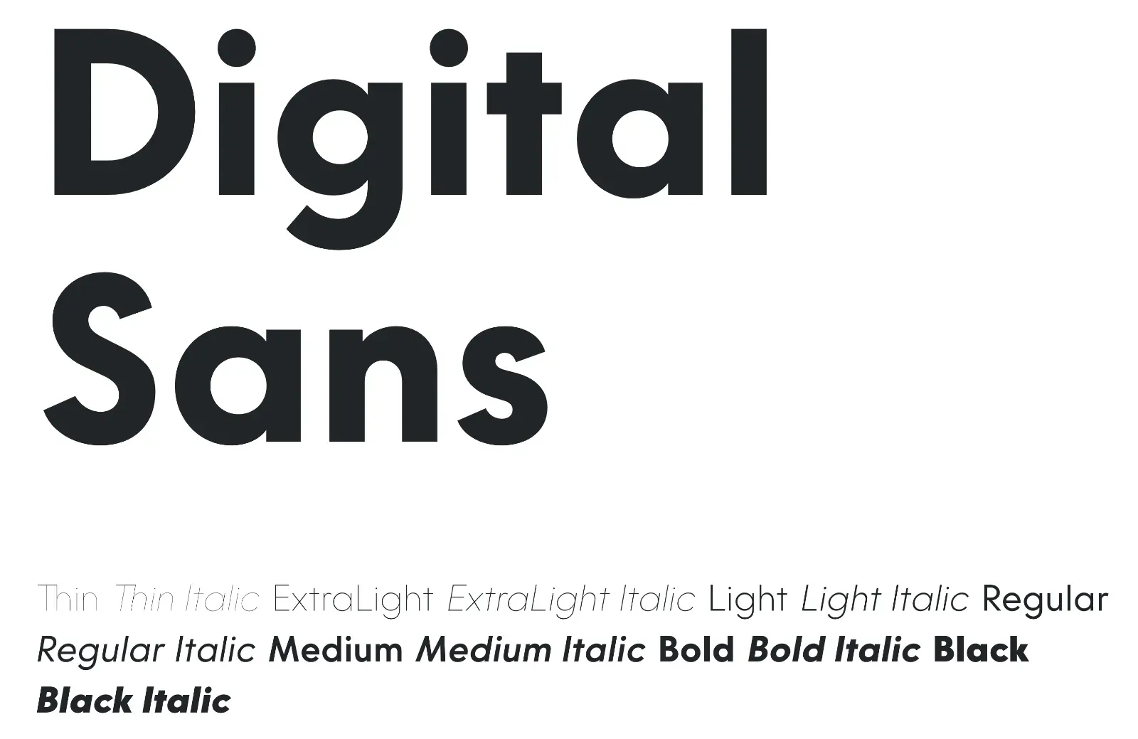 Digital Sans